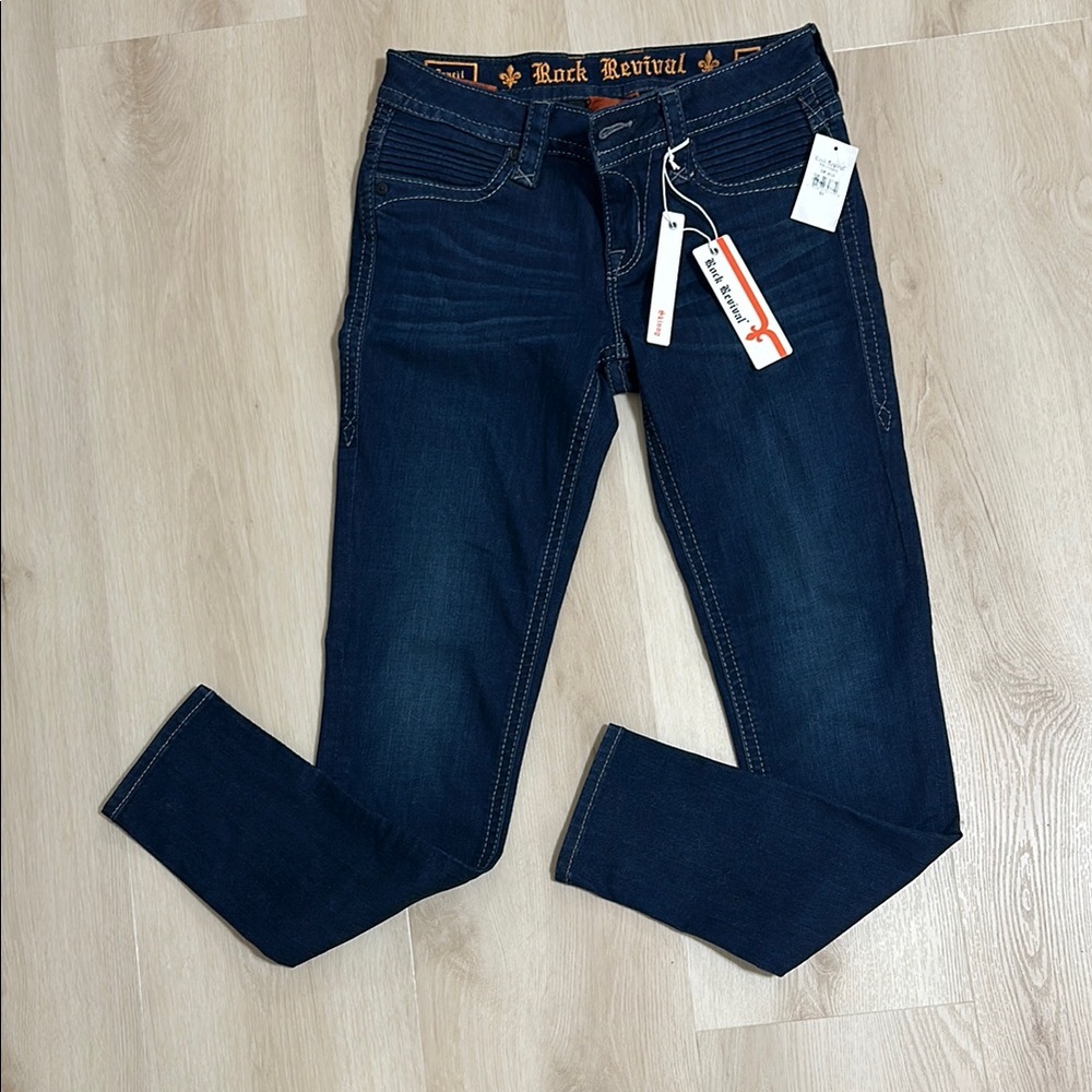 Rock Revival Women's Dark Blue Jeans NWT